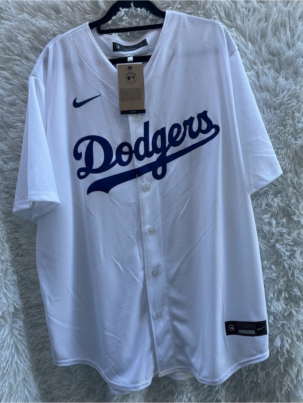 Nike Dodgers Men’s Ohtani White Team Jersey